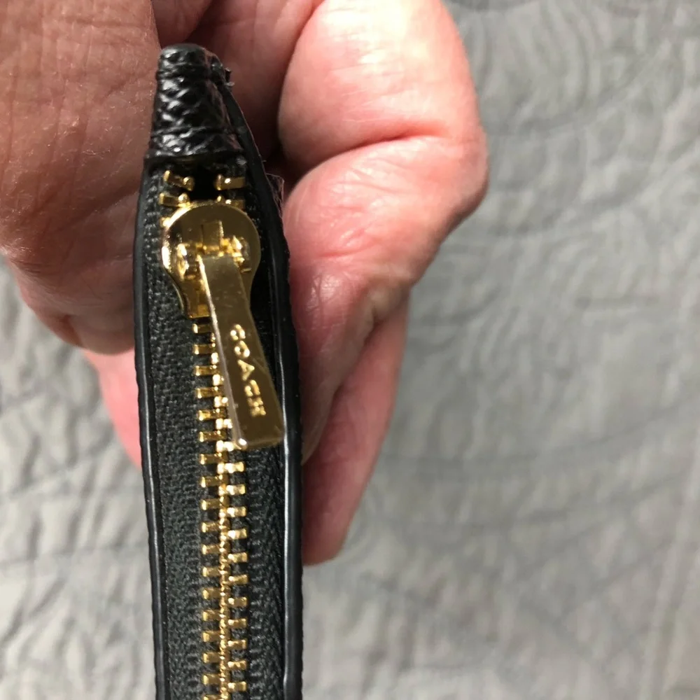 Coach Mini ID, Key & Credit Card Wallet # H1980 78387B - Picture 8 of 10